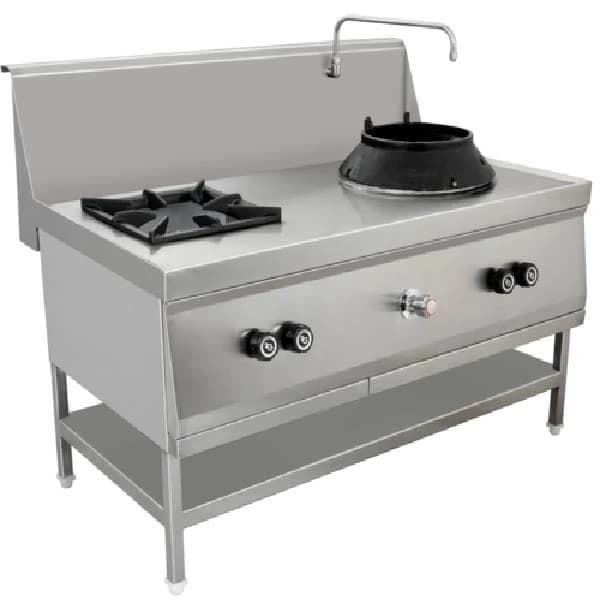 Chinese Two Burner Cooking Range