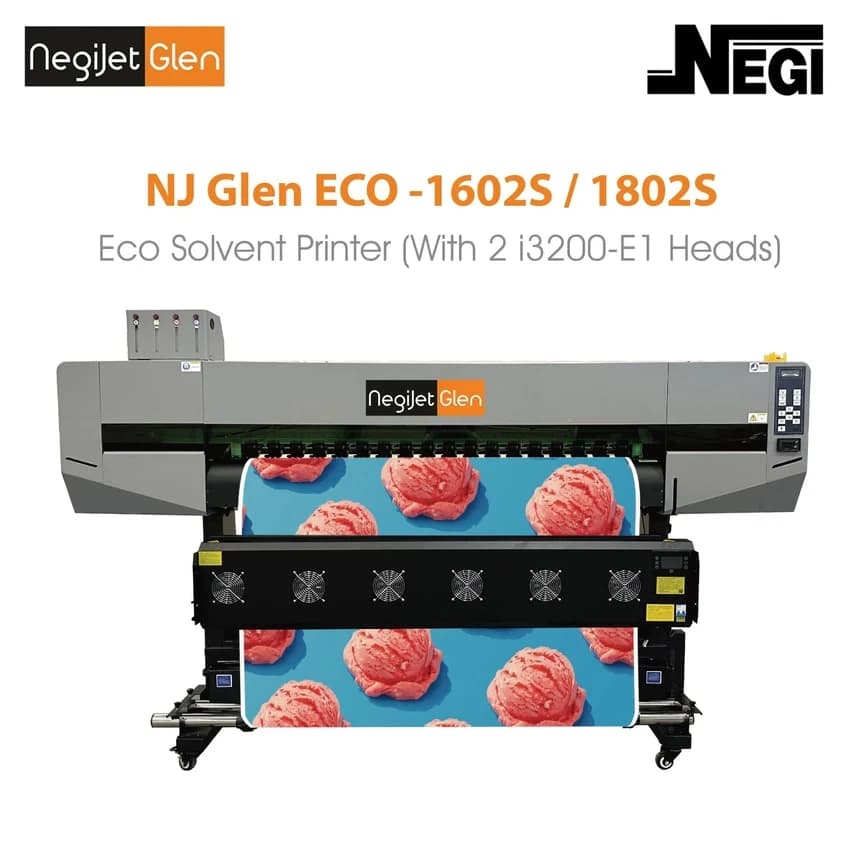 Eco Solvent Printer - Negijet Glen Eco - 1600/1800
