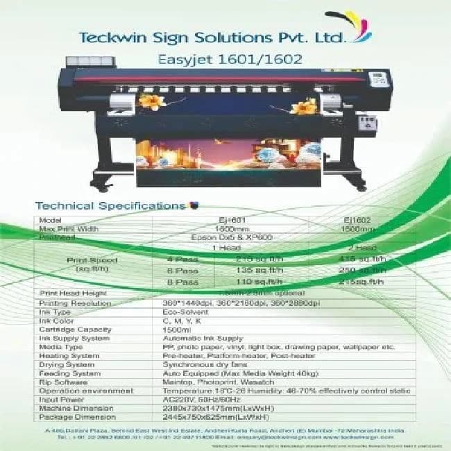 Vinyl Printing Machine