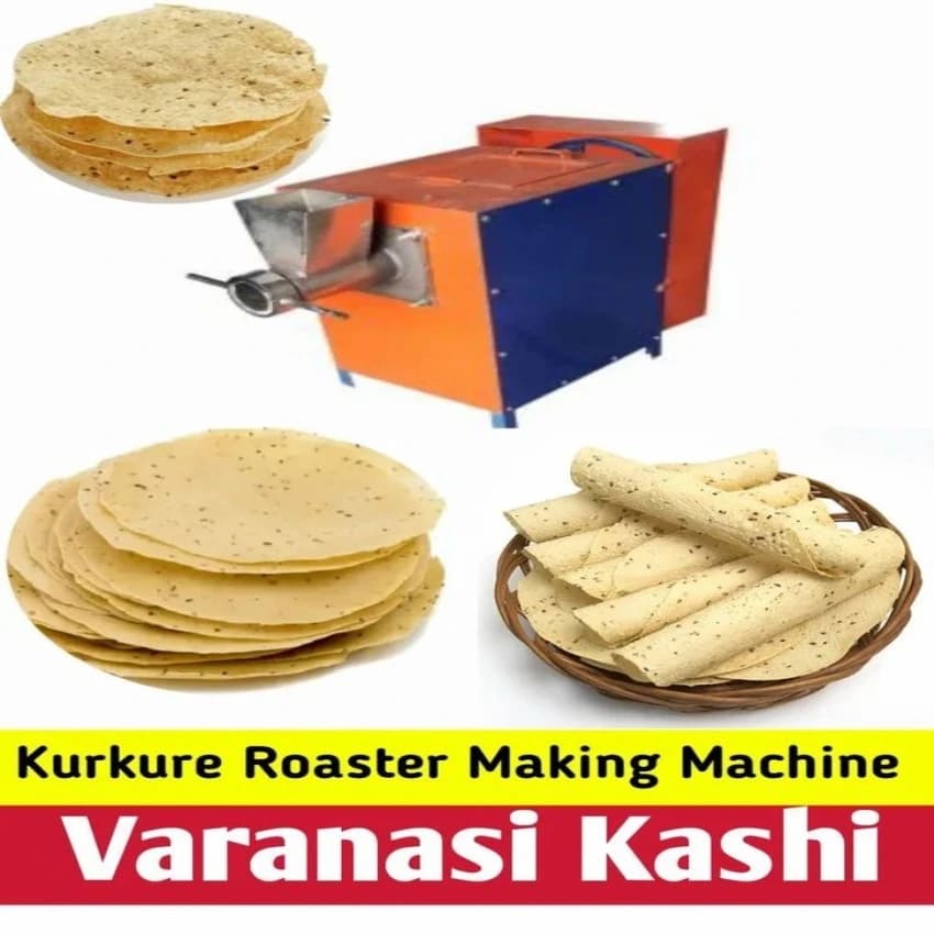 Fully Automatic Papad Sheetar Making Machine, Production Capacity: 100 Kg Per Day