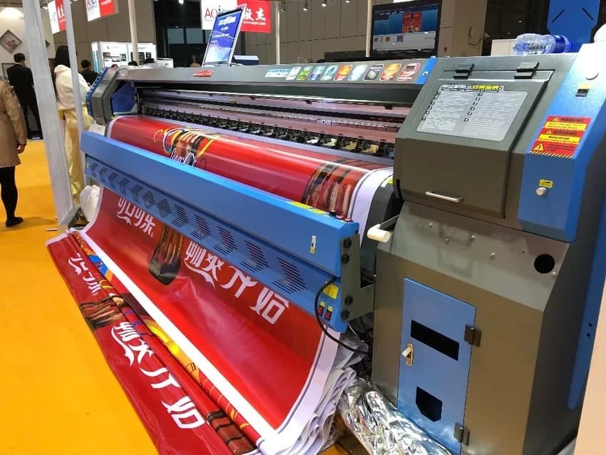 Digital printer Kingjet Konica 512i Flex Printing Machine, Max Printing Size: 10 Ft