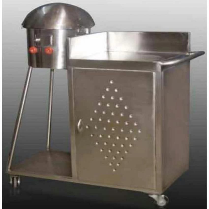 Silver Romali Roti Burner