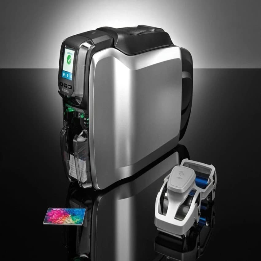 Pvc Zebra Zc300 Card Printer