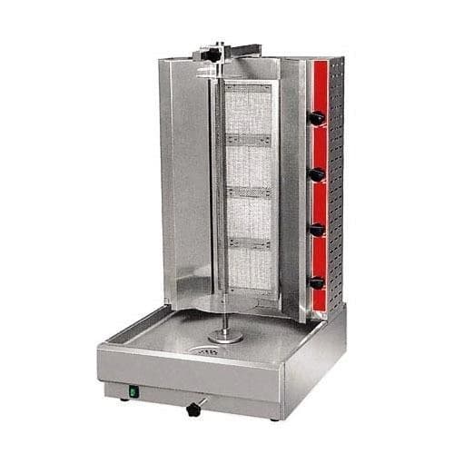 Four Burner Gas Shawarma Machine