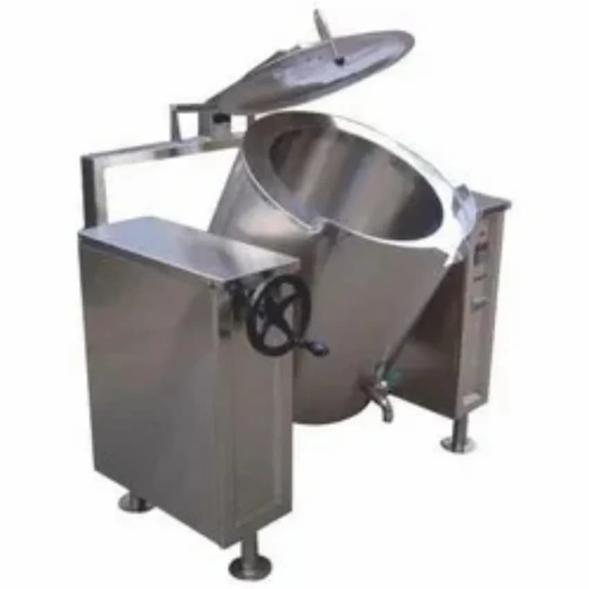 Silver Tilting Bulk Cooker, For Restaurant