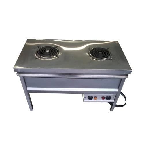 Rudraa Stainless Steel Electric Coil Stove, Size: 48 X 24 X 32 Inch