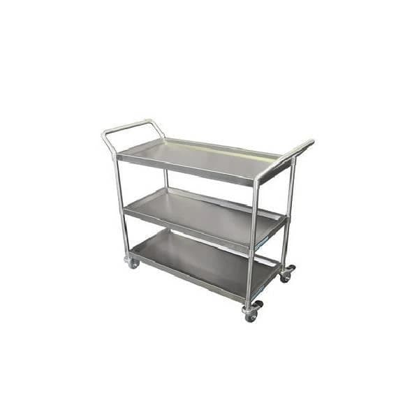 Mild Steel Food Serving Trolley