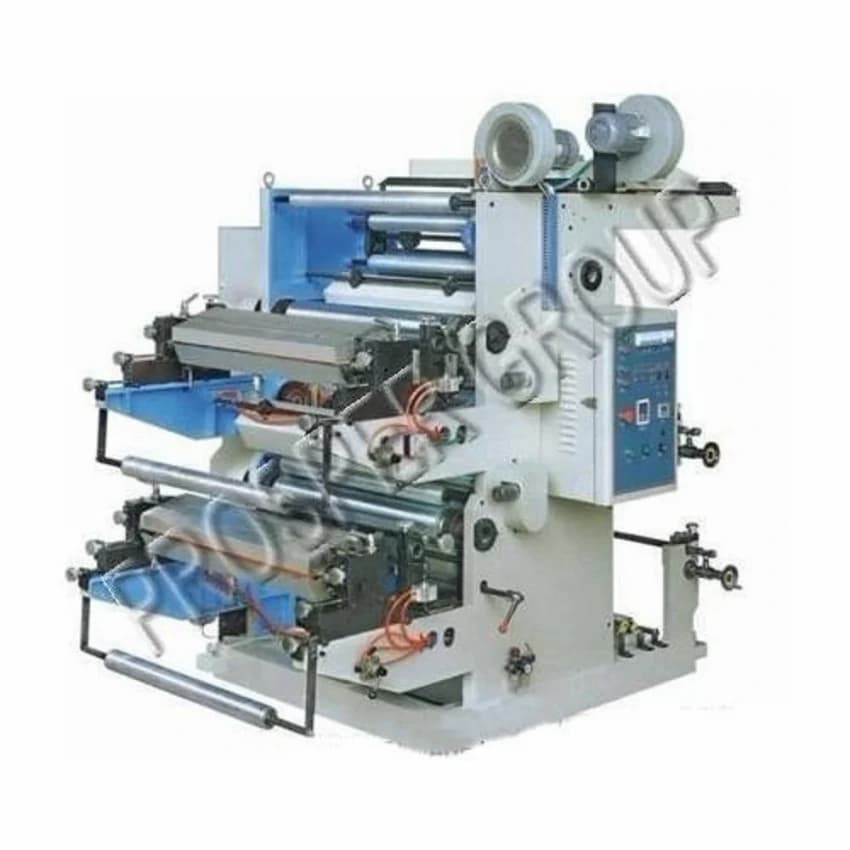 Two Color Flexographic Printing Machine