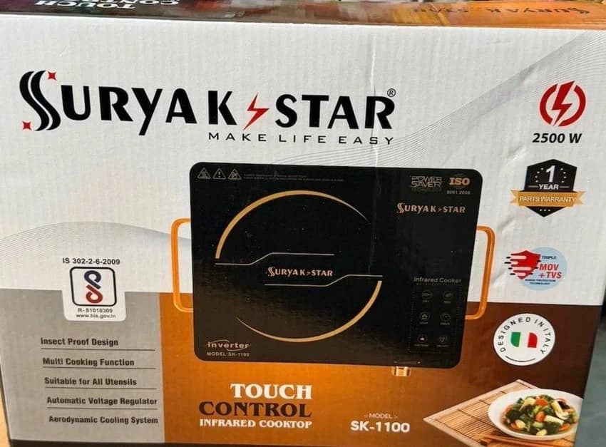 Suryak Star Induction Stove