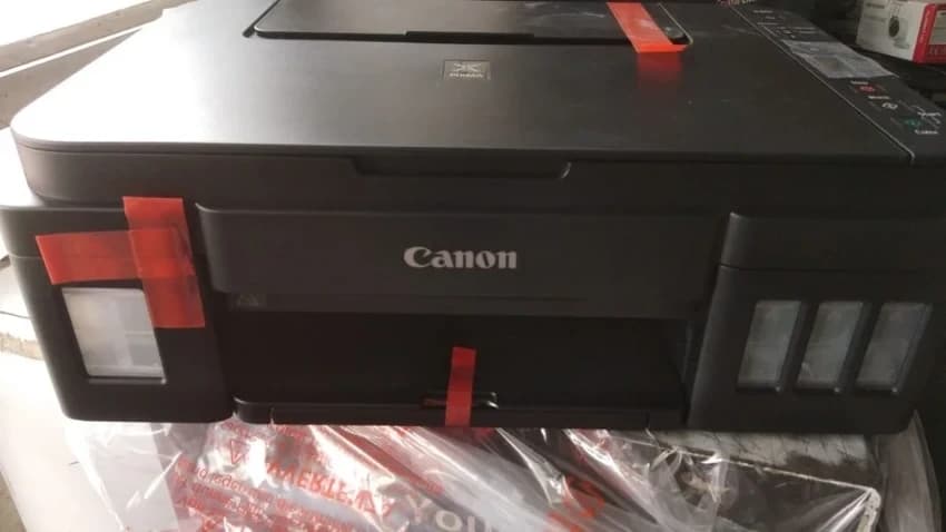 Black Laser Canon PIXMA G3010 Printer, Paper Size: A4