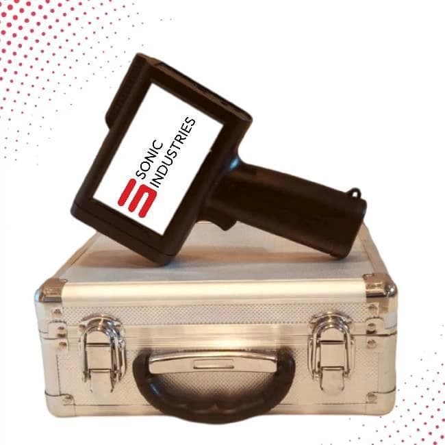 Sonic Industries - Inbuilt Heavy Duty Portable Printer Designed For All Type Of Surface Premium Solvent Cartridge