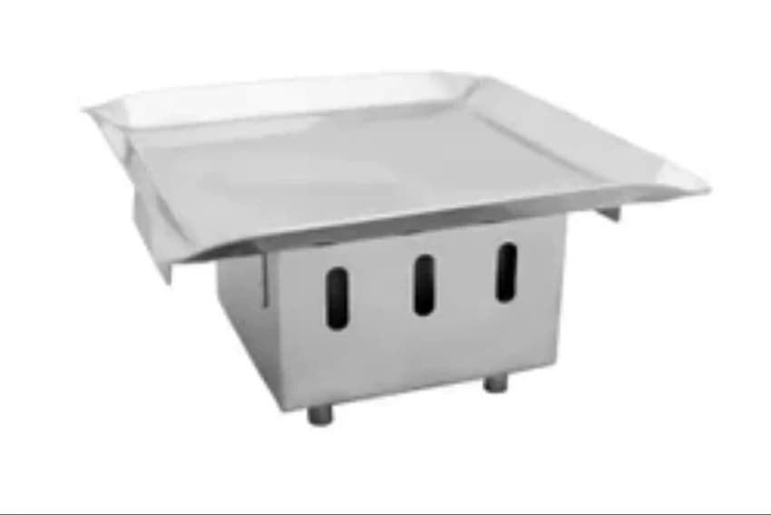 Shapes Stainless Steel Snack Server, For Hotel