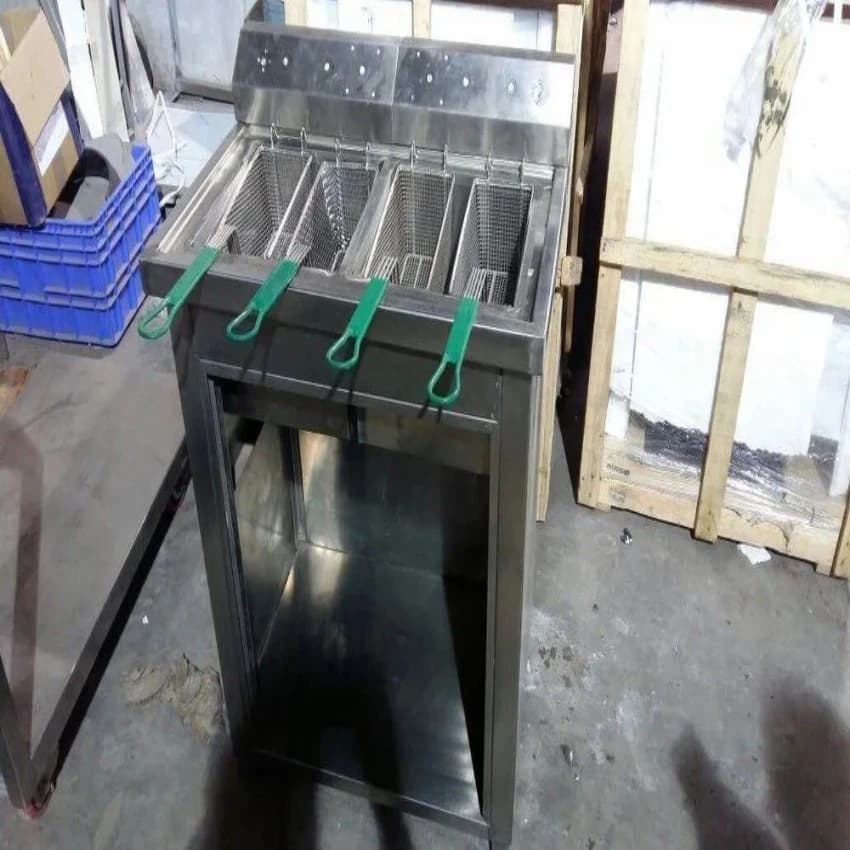 AKSR Floor Mounted Deep Fat Fryer