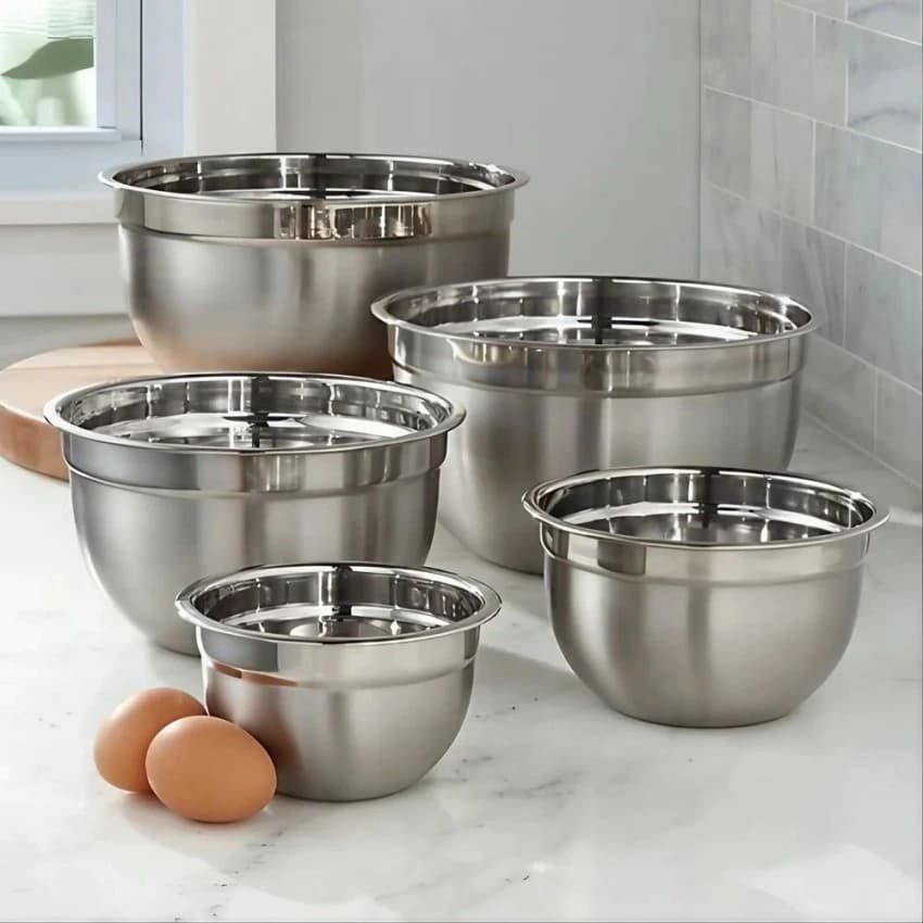 MBH Ss Polished Stainless Steel Bowl