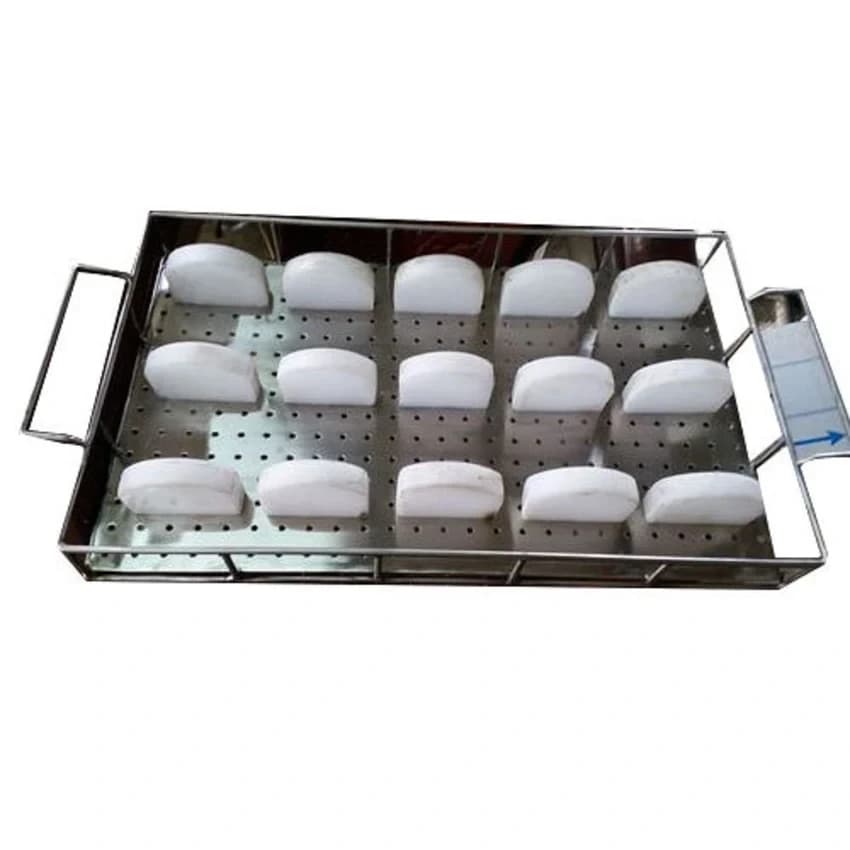 SS Piston Separator Tray, Polished, 14 inch