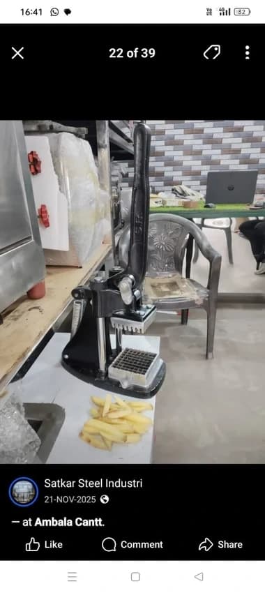 French Fries Chopper