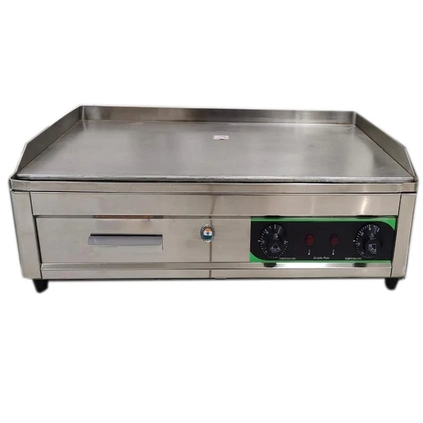 Stainless Steel Gas Griddle, Dimension: 4x2.5x2 Feet