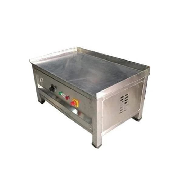 Silver Electric SS Griddle