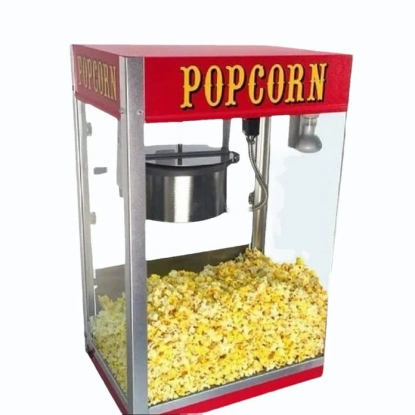 Stainless Steel Automatic Popcorn Making Machine, 10 kg/hr