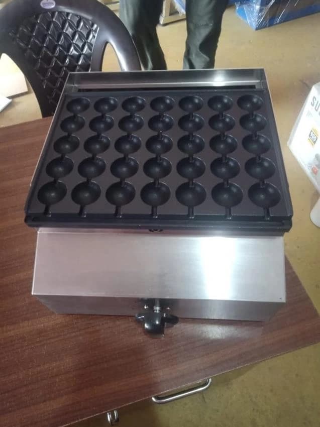 Gas fired quail egg machine