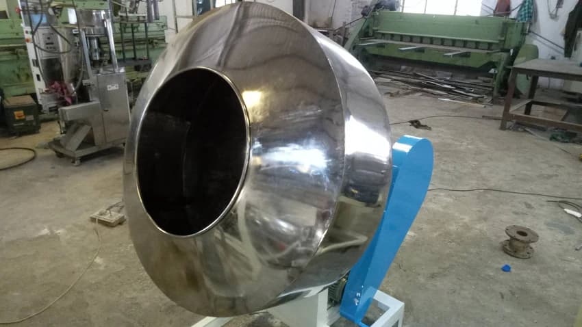 Potato Chips Flavouring Drum, Capacity: 50 Kg Per Batch, Size: 4 Feet