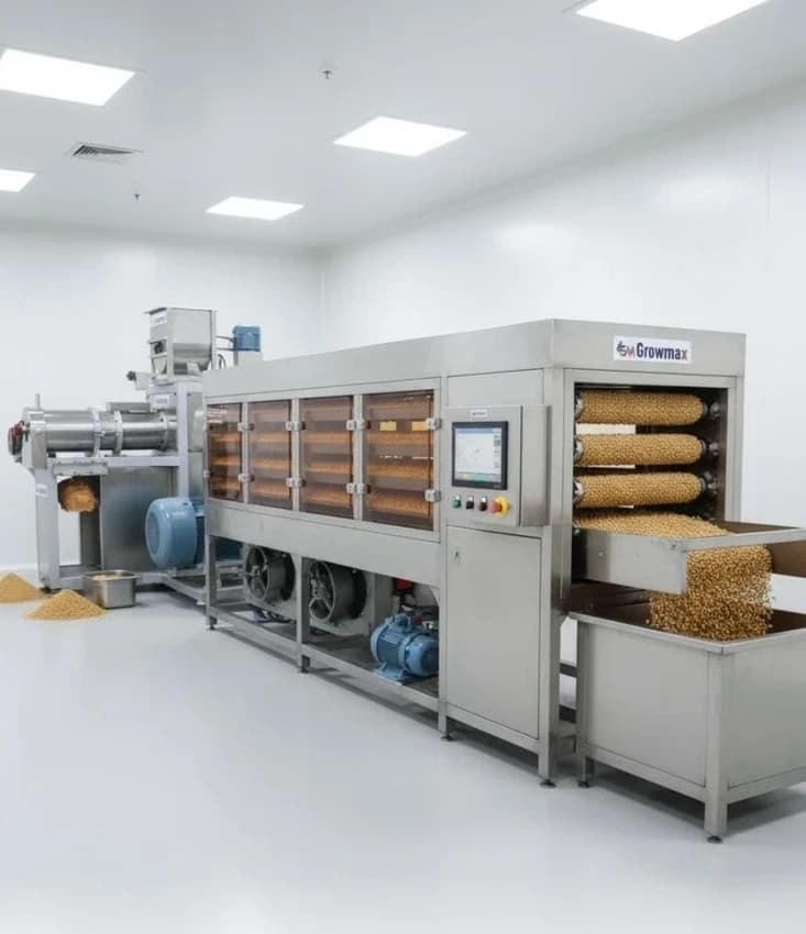 200 Kg Soya Nuggets Extruder Machine