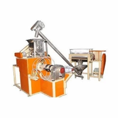 Automatic Soya Nuggets Extruder, 75 kW, Capacity: 100 kg/hour