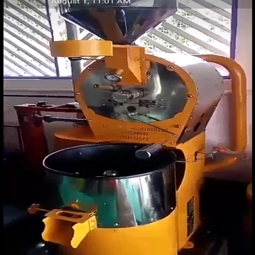 Lakshmi Machineries Semi-Automatic Coffee Roasting Machine, For Commercial, Capacity: 20 kg/hour
