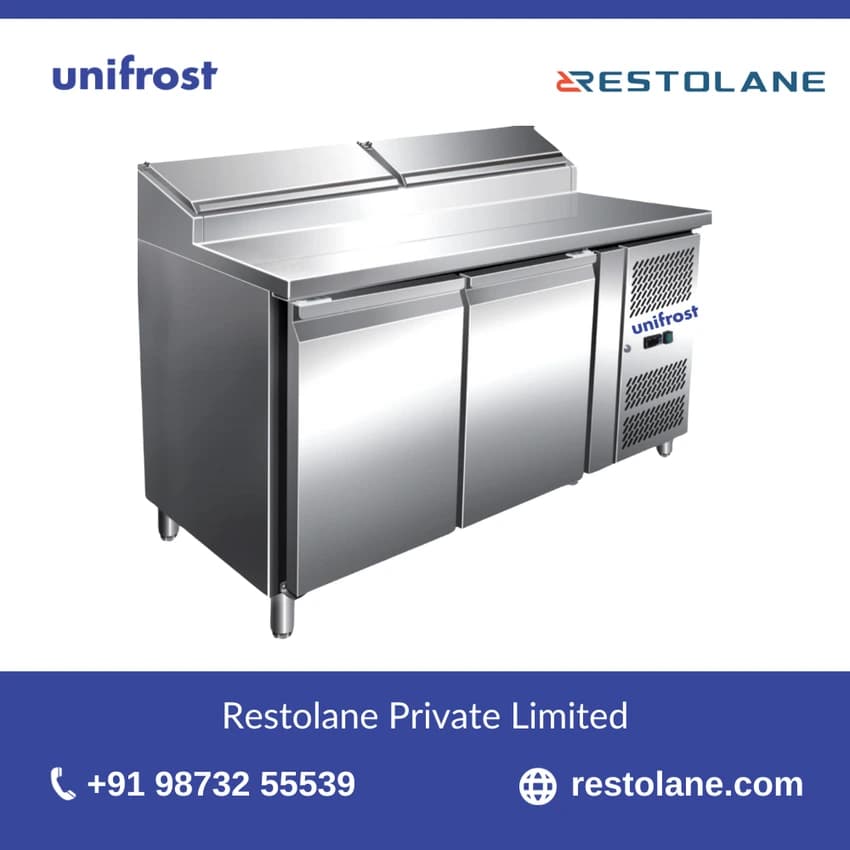 New Stainless Steel Saladettes and Prep Counter, Capacity: 350 L