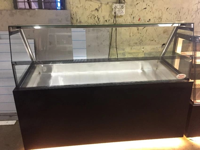 Metal FISH DISPLAY COUNTER, For Shop