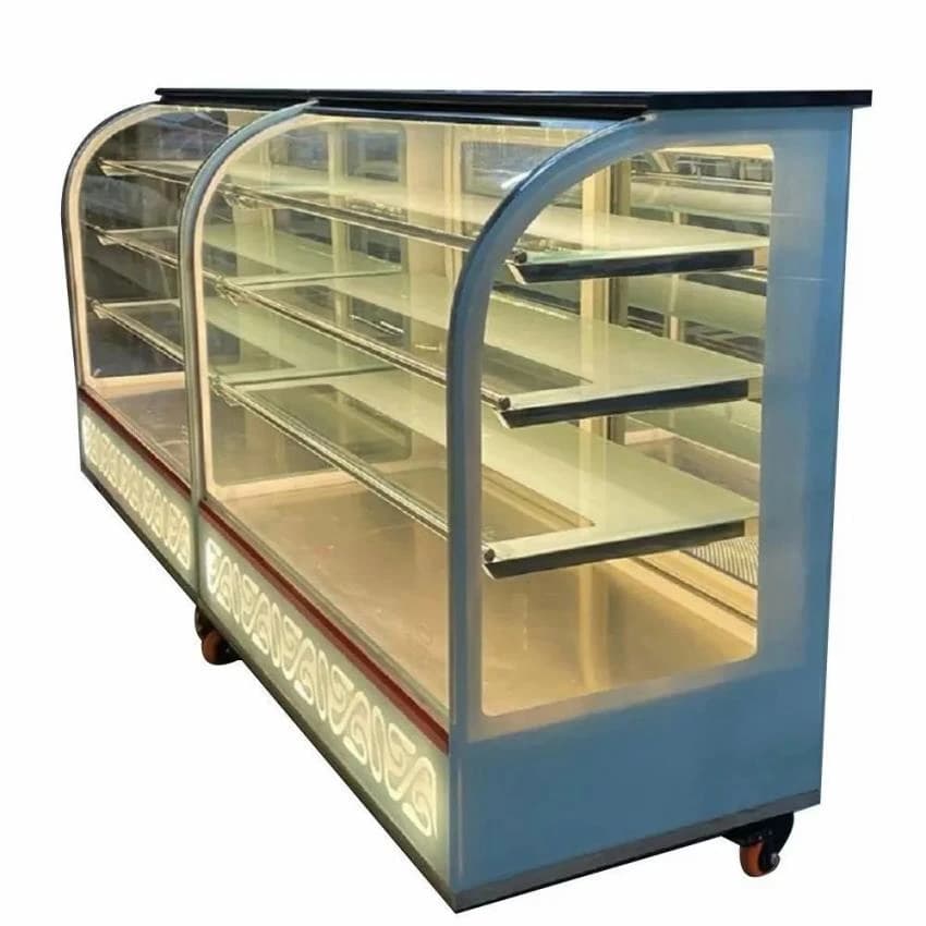 Curved Cake Display Counter, Warranty: 1 Year