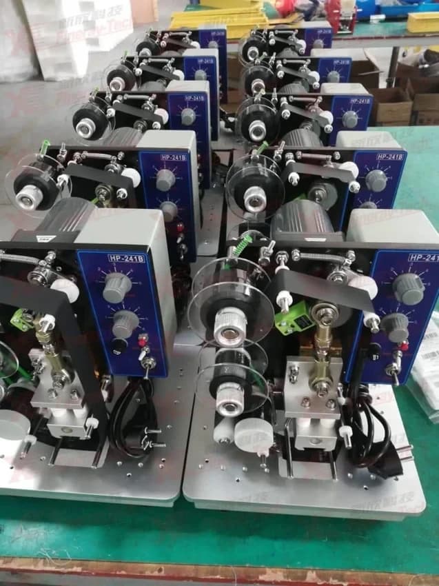Mild Steel Color Ribbon Hot Printing Machine, 10-100