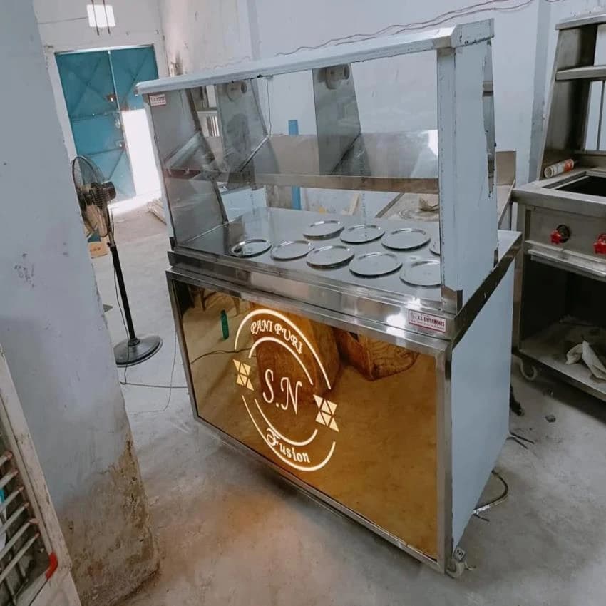 Golgappa Chaat Counter