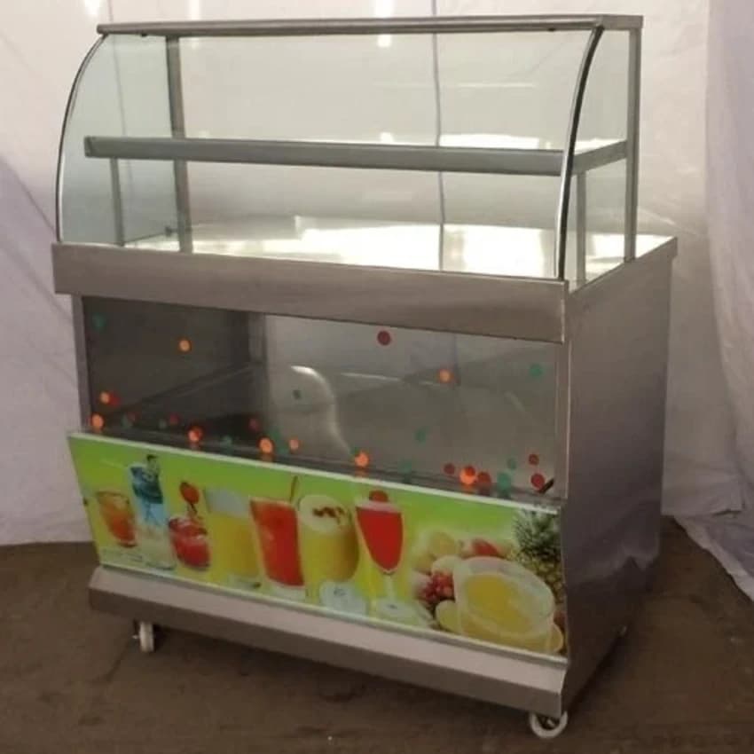 Juice Display Counter, For Restaurant