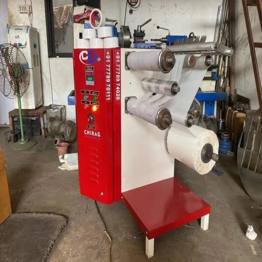 Single Bopp Tape Making Machine, 1 HP, Production Capacity: 20BOX