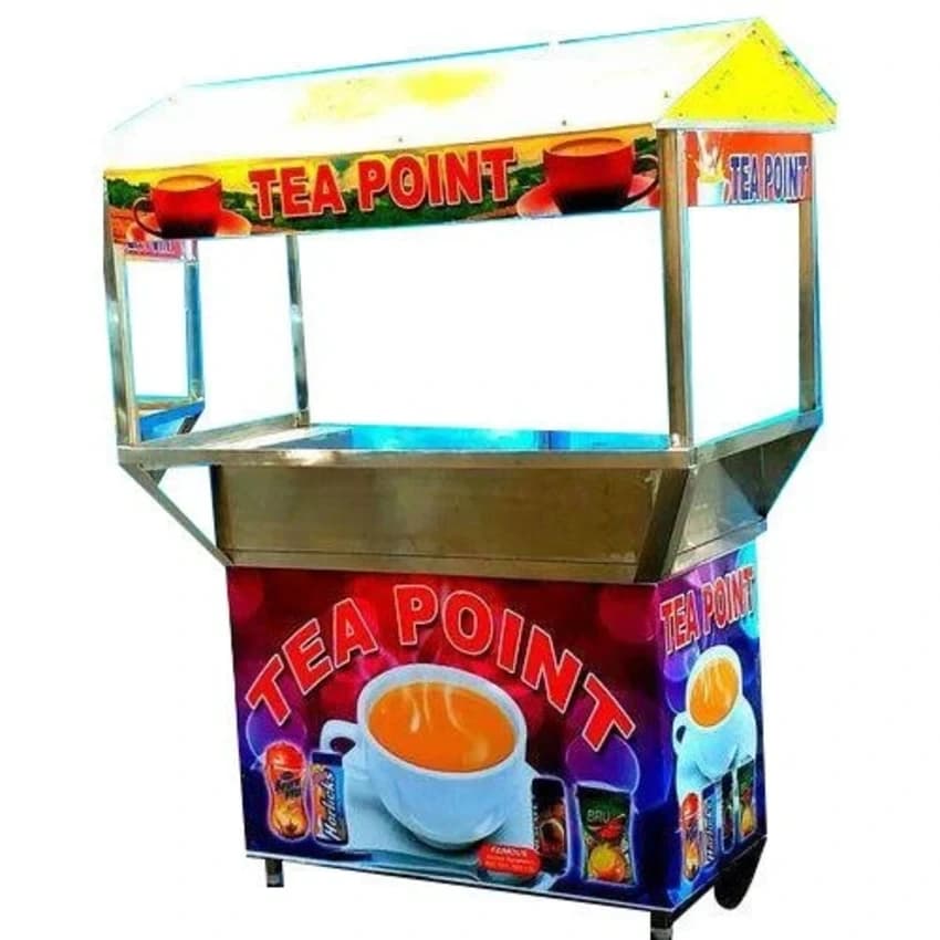 Famous Stainless Steel Tea Counter for Commercial