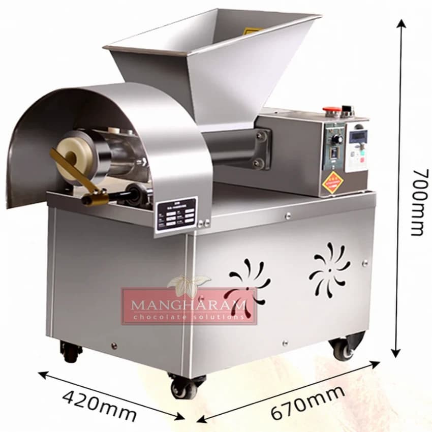 ChocoMan Dough Divider Machine PEDA 120 for sweets confectionery chocolate