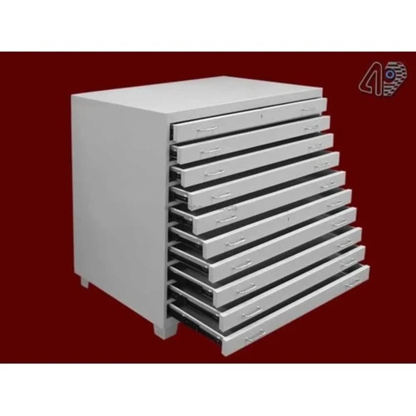 Nine Drawer Steel Cabinet