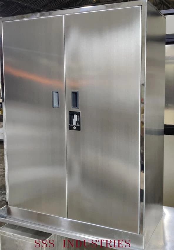 1200 Stainless Steel Clean Room Storage Cabinet, Model Name/Number: Qss, Size: 900X450X1200