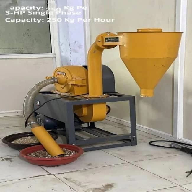 Automatic Painted Corn And Maize Grinding Machine, Single Phase, 300
