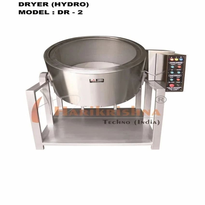 Stainless Steel Automatic Hydro Dryer Machine, Capacity: 20 kg