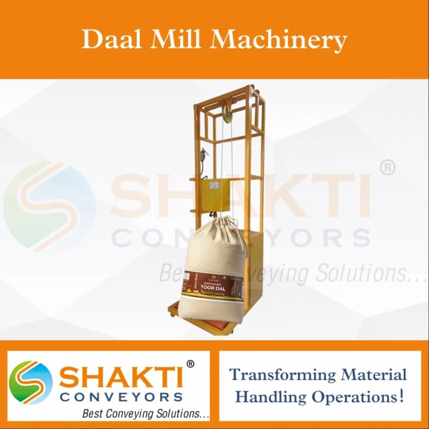 Shakti Conveyors Daal Mill Machinery