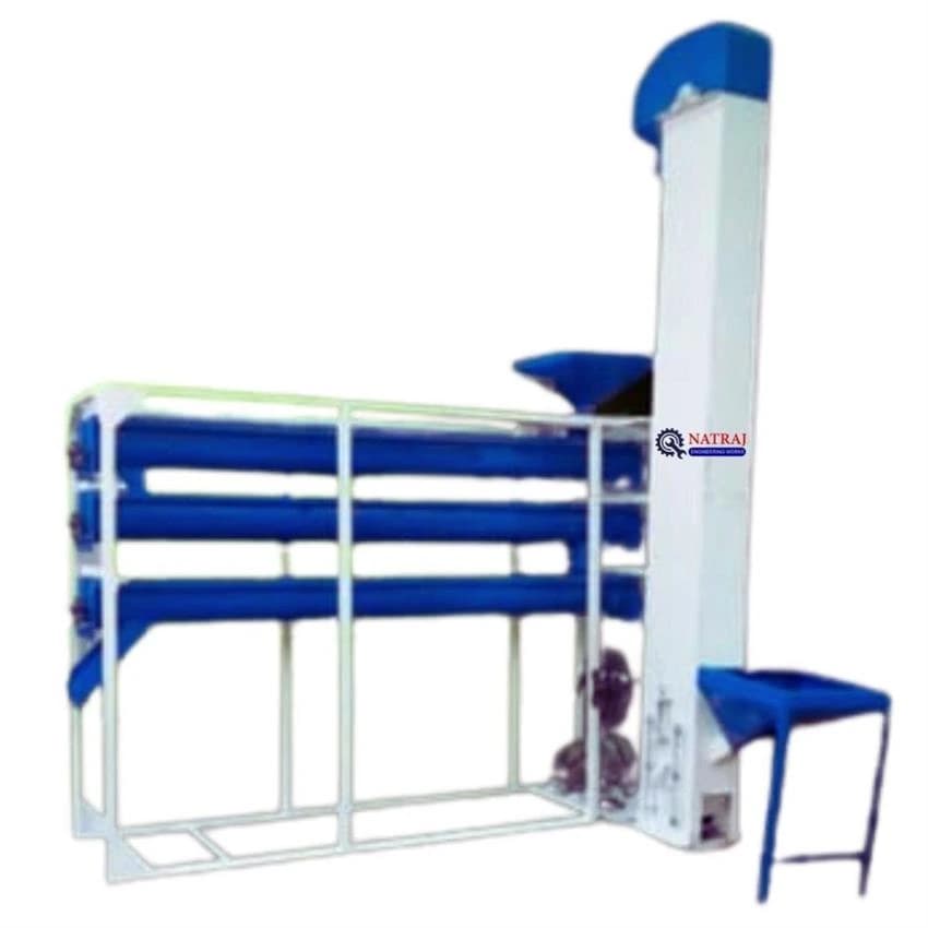 Automatic 3 Screw Dal Polisher, Three Phase, 400 kg/Hour