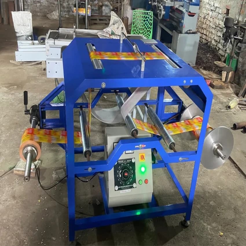 Stainless Steel Winder Rewinder Machine For Batch Coding