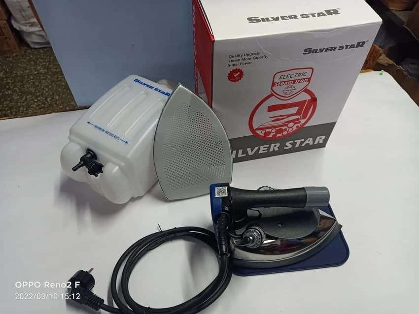 Silver Star Bottle Steam Iron ES-300L
