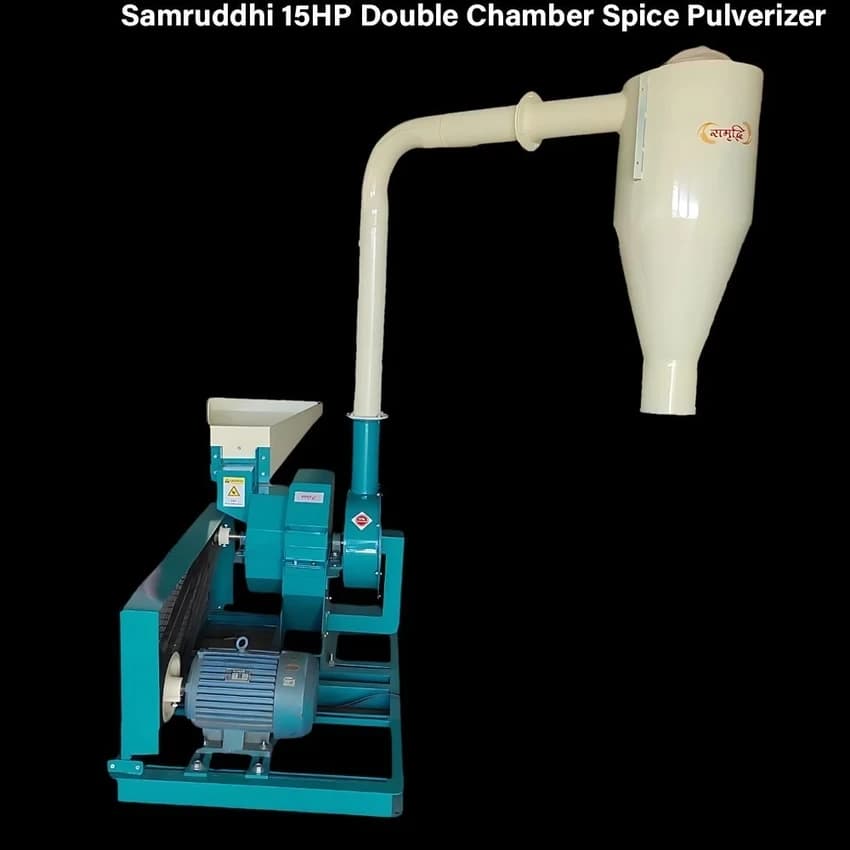 Samruddhi 15HP Double Chamber Spice Pulverizer