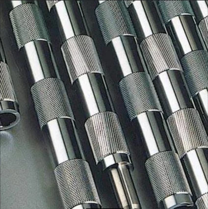 Polished Stainless Steel Knurling Hardchrome Rollers