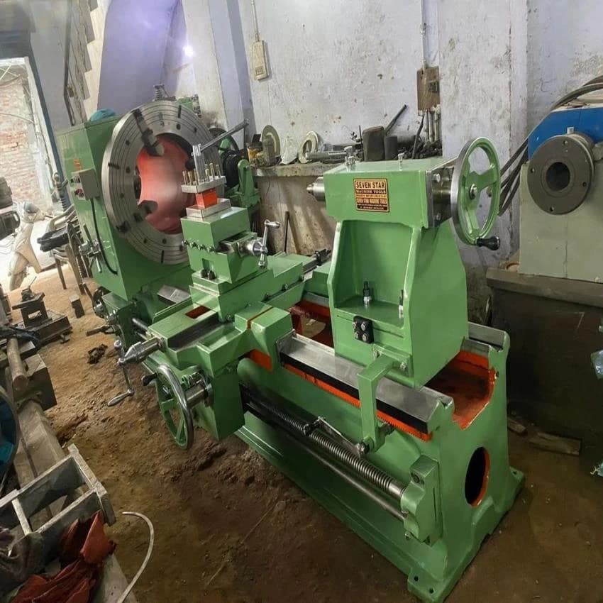 12 Feet Gear Head Lathe Machine, 54 mm