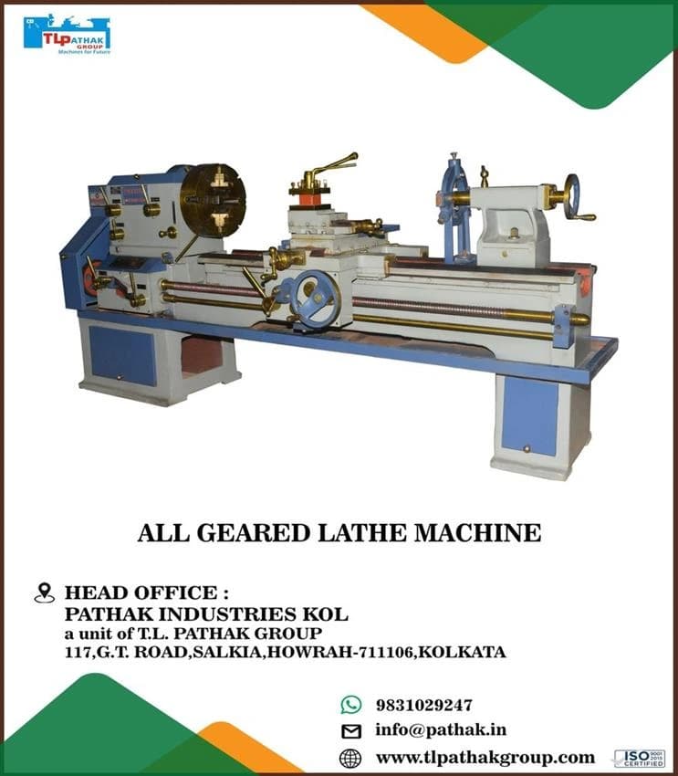 All Geared Lathe Machine