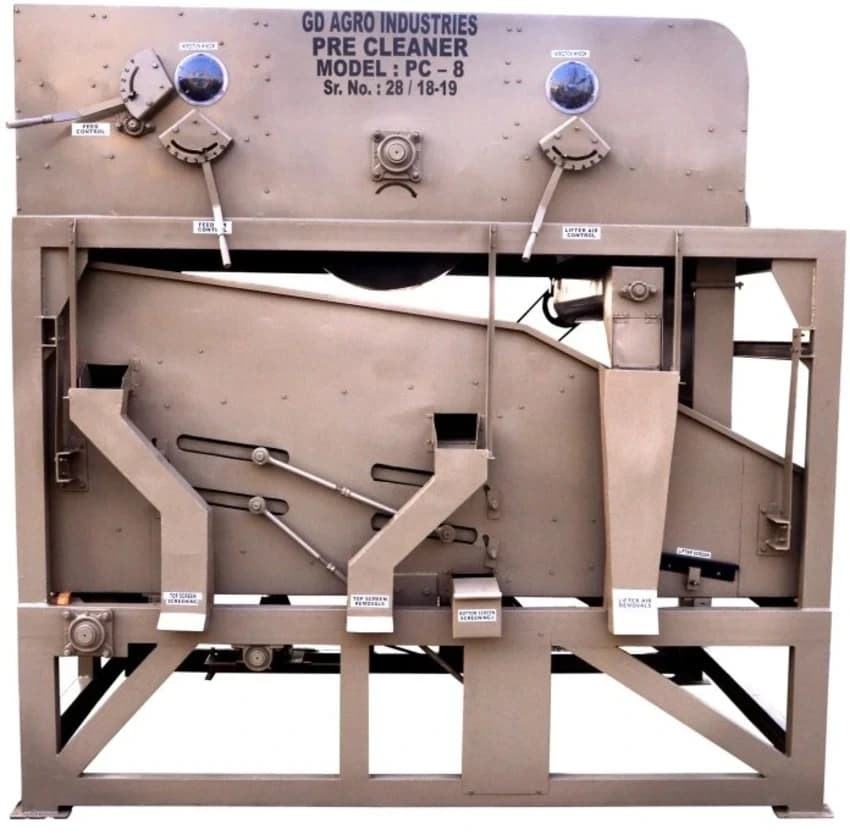PC-8 Grain Pre Cleaner Machine